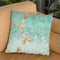 Soft Gradient Aquamarine Throw Pillow By Elisabeth Fedrikson