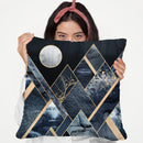 Stormy Mountains Throw Pillow By Elisabeth Fedrikson