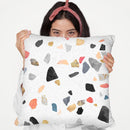 Terrazzo Treasure Throw Pillow By Elisabeth Fedrikson
