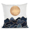 Waves Throw Pillow By Elisabeth Fedrikson