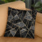Black Stone Throw Pillow By Elisabeth Fedrikson