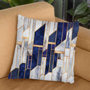 Blue Winter Sky Throw Pillow By Elisabeth Fedrikson