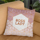 Boss Lady Throw Pillow By Elisabeth Fedrikson