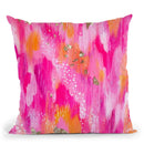 Brush Strokes Throw Pillow By Ettavee