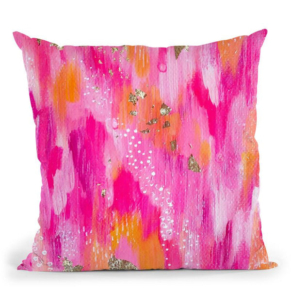 Brush Strokes Throw Pillow By Ettavee