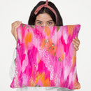 Brush Strokes Throw Pillow By Ettavee