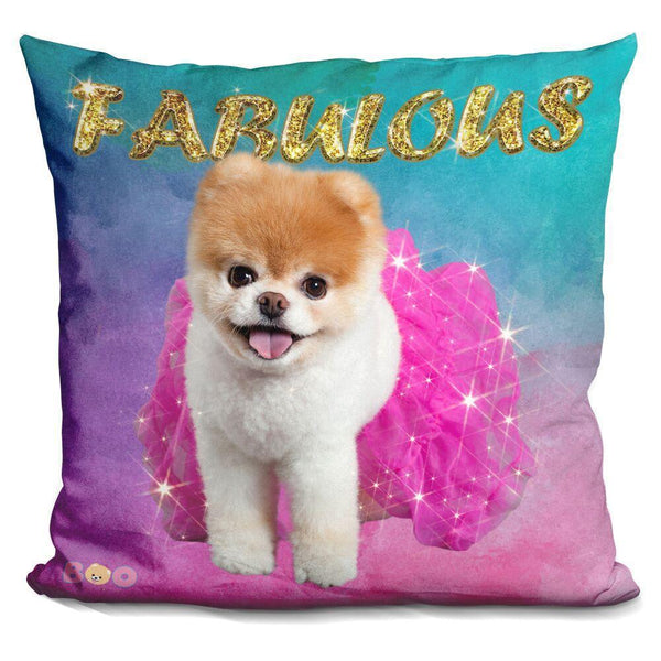 Boo Fabulous Boo Throw Pillow