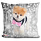 Boo Bowtie Throw Pillow