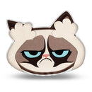 Grumpy Cat Hear No... Throw Pillow