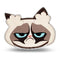 Grumpy Cat Hear No... Throw Pillow