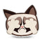 Grumpy Cat See No... Throw Pillow