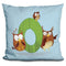 Grumpy Cat O Is For Owl Throw Pillow