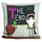 Grumpy Cat T Is For Turtle Throw Pillow