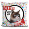 Grumpy Cat Better With Age Throw Pillow