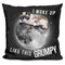 Grumpy Cat I Woke Up Like This Grumpy Throw Pillow