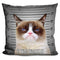 Grumpy Cat It Was Worth It Throw Pillow