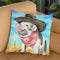 Wild West Throw Pillow By George Dyachenko