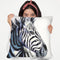 Zebra Throw Pillow By George Dyachenko