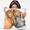 Boxer Ii Throw Pillow By George Dyachenko