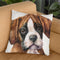 Boxer Puppy Ii Throw Pillow By George Dyachenko