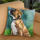 Boxer Puppy I Throw Pillow By George Dyachenko