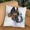 Boxer I Throw Pillow By George Dyachenko