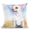 Chihuahua Throw Pillow By George Dyachenko