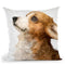 Corgi Throw Pillow By George Dyachenko