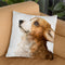 Corgi Throw Pillow By George Dyachenko