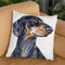 Dachshund Throw Pillow By George Dyachenko