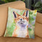 Fox Throw Pillow By George Dyachenko