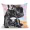 French Bulldog Throw Pillow By George Dyachenko