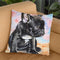 French Bulldog Throw Pillow By George Dyachenko