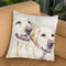 Friends Throw Pillow By George Dyachenko