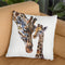 Giraffes Throw Pillow By George Dyachenko
