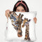 Giraffes Throw Pillow By George Dyachenko