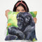 Gorilla Baby Throw Pillow By George Dyachenko