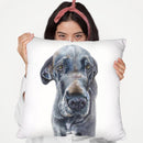 Great Dane Throw Pillow By George Dyachenko