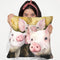 Happy Friends Throw Pillow By George Dyachenko