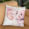 Happy Pig Throw Pillow By George Dyachenko