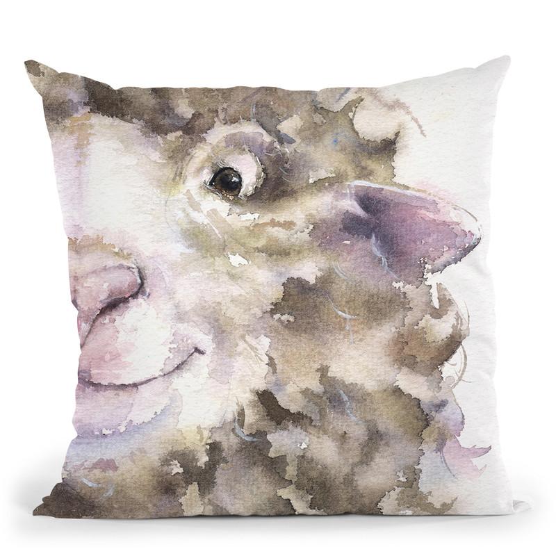Happyeep Throw Pillow By George Dyachenko