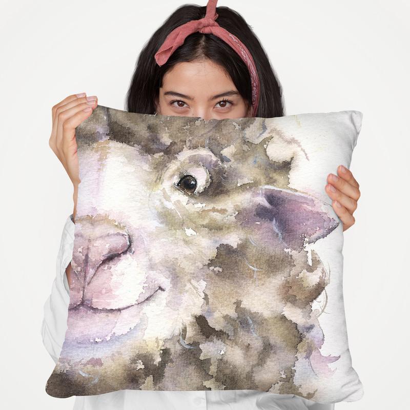 Happyeep Throw Pillow By George Dyachenko