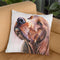 Irish Setter Throw Pillow By George Dyachenko