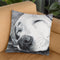 Lab Puppy Throw Pillow By George Dyachenko