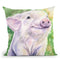 Little Pig Throw Pillow By George Dyachenko