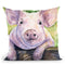 Piggy Throw Pillow By George Dyachenko