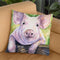 Piggy Throw Pillow By George Dyachenko