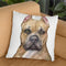 Pit Bull I Throw Pillow By George Dyachenko