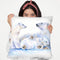 Polar Bears Family Throw Pillow By George Dyachenko