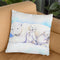 Polar Bears Throw Pillow By George Dyachenko